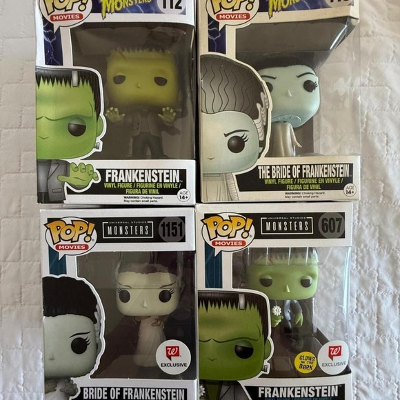 Funko Other - Funko Pop universal monsters the bride and monster